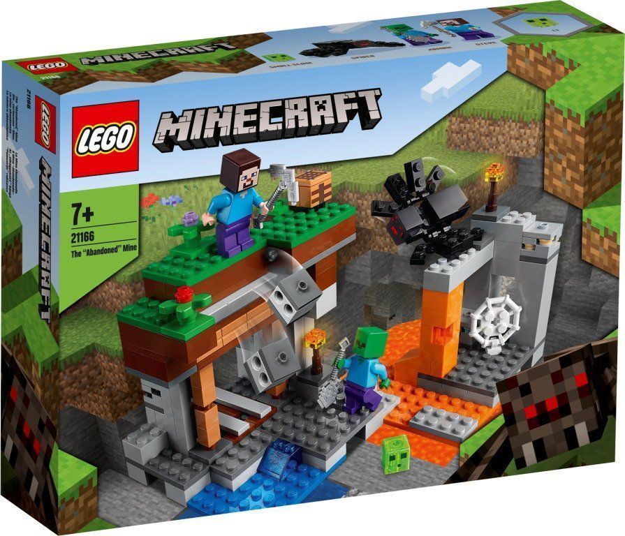 Конструктор LEGO Minecraft «Заброшенная» шахта