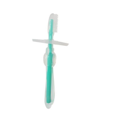 Силиконовая зубная щеточка-массажер 