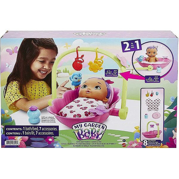 My Garden Baby Ванночка-кроватка для куклы 2-в-1