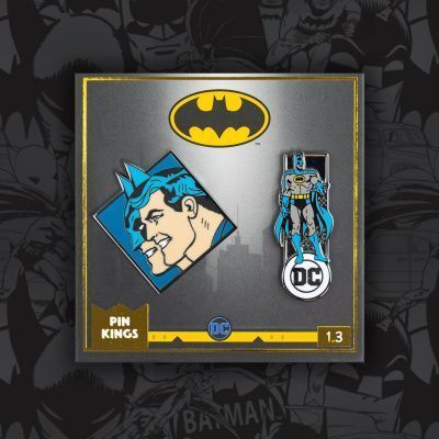 Значок Pin Kings DC Бэтмен 1.3 - набор из 2 шт
