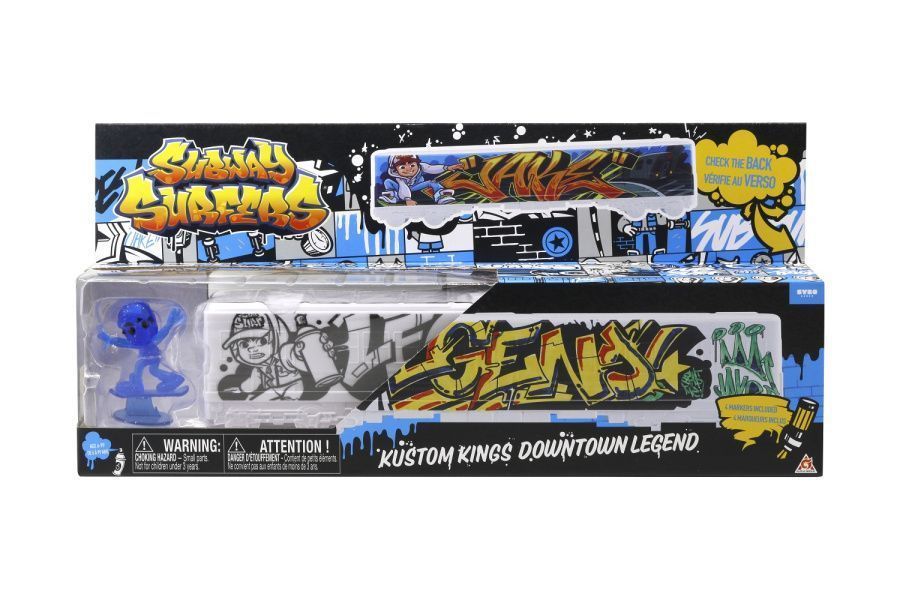 Сабвей Сёрферс Игровой набор Джейк с граффити и маркерами. TM Subway Surfers