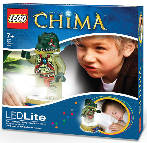 LGL-TOB16 Игрушка-минифигура-фонарь LEGO Legends of Chima(Легенды Чимы)-Cragger (Краггер) на подстав