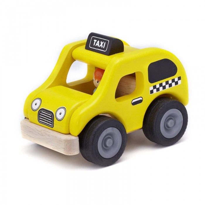 WW-4060 Деревянная игрушка "Такси, Miniworld"