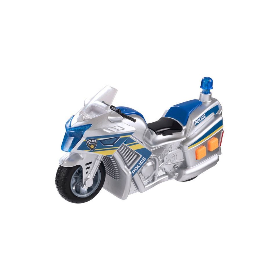 Полицейский мотоцикл Teamsterz (свет, звук)