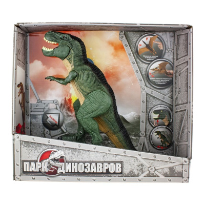 1toy интерактивный динозавр Тираннозавр Рекс, свет и звук