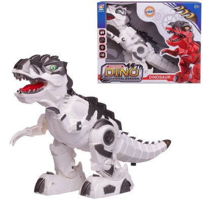 Динозавр-робот "Тираннозавр", электромеханический, движение, световые и звуковые эффекты, 2 вида