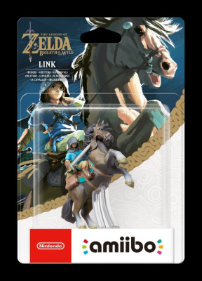 Аксессуар: Amiibo Линк (всадник) (коллекция The Legend of Zelda) фигурка.