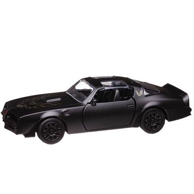 Машина металлическая RMZ City 1:32 Pontiac Firebird 1978, инерционная, черный матовый цвет