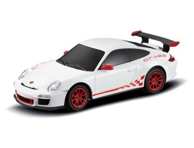 Машина р/у 1:24 Porsche GT3 RS, 18 см, цвет белый 27MHZ