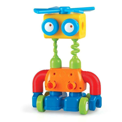 LER2869 Развивающая игрушка "Робот Билд. СТЕМ-набор"  (18 элементов)