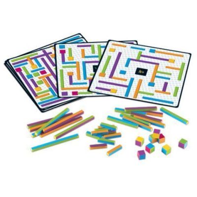 LER9279 Развивающая игра "Цветные лабиринты"  (69 элементов)