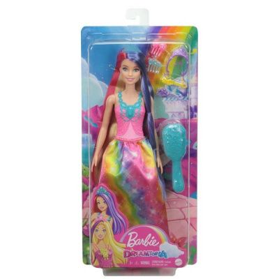 Barbie "Игра с волосами" принцесса с длинными волосами