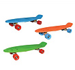 Скейт Navigator пласт.кол. PVC 57х42мм,алюм.траки,68х20х9,5см, 3 цв. в ассорт. оранж.,зелен.,голуб.