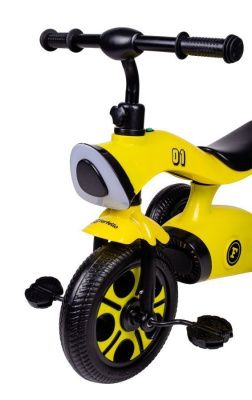 Детский трехколесный велосипед (2022) Farfello S-1201 Желтый 