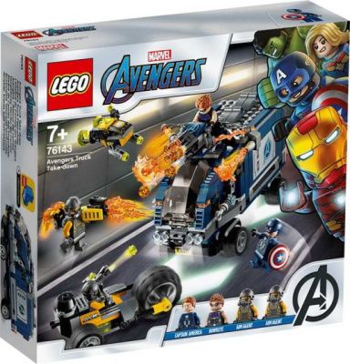 Конструктор LEGO SUPER HEROES Мстители: Нападение на грузовик