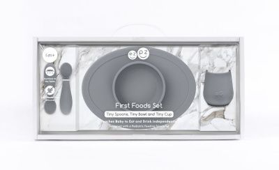 ezpz - First Food Set (серый)