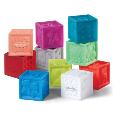 Развивающие кубики "Squeeze & Stack"