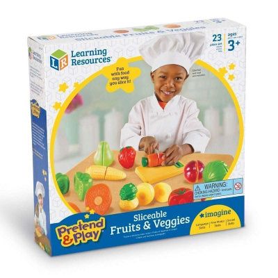 LER7287 Развивающая игрушка "Режем овощи и фрукты"  (серия Pretend & Play, 23 элемента)