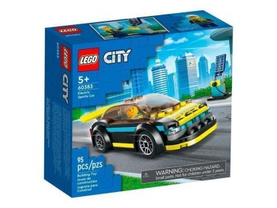 60383 Конструктор детский LEGO City Электрический спорткар, 95 деталей, возраст 5+