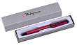 50316 Шариковая ручка в розовом металлическом корпусе  (цвет чернил: синий), в подарочной коробке