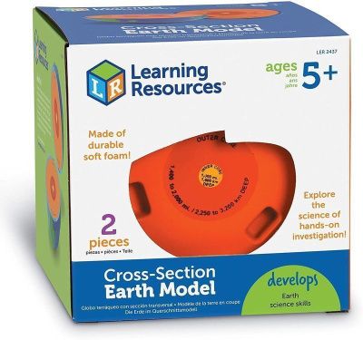 LER2437 Развивающая игрушка "Слои Земли"  (демонстрационный материал 13 см, 1 элемент )