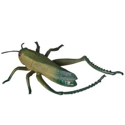 Фигурка гигантская насекомого "Кузнечик", на блистере