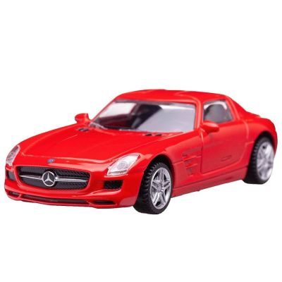 Машина металлическая 1:43 Mercedes SLS, цвет красный
