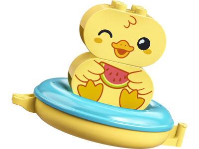 10965 Конструктор детский LEGO Duplo Приключения в ванной: плавучий поезд для зверей, 14 деталей, во