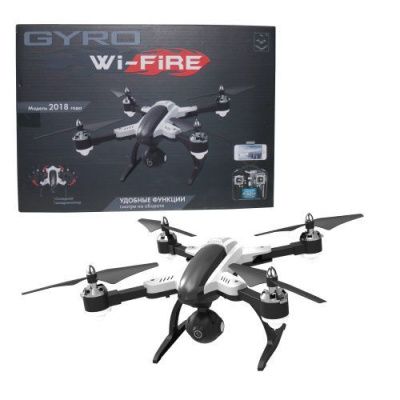 1toy GYRO-WI-FIRE складной квадрокоптер 2,4GHz с Wi-Fi камерой 480p, Headless Mode режим, переворот 