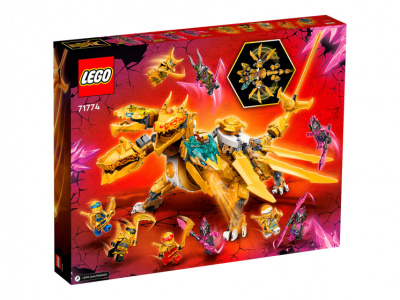 LEGO Ninjago Lloyds Golden Ultra Dragon Золотой ультрадракон Ллойда