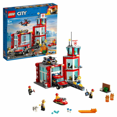 Конструктор LEGO CITY Fire Пожарное депо