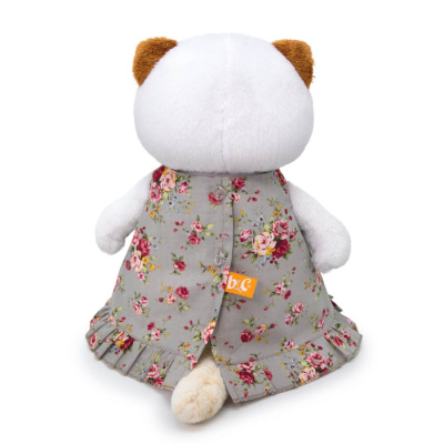 Мягкая игрушка BUDI BASA LK24-107 Ли-Ли в платье с розами 24 см