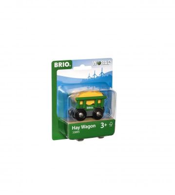 BRIO "Вагончик с сеном", 2 элемента