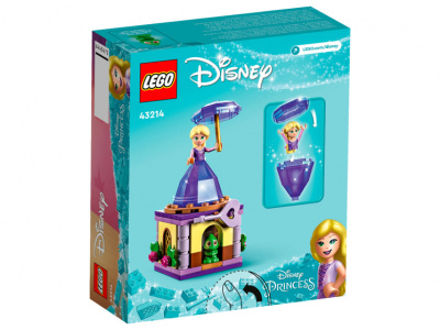 43214 Конструктор детский LEGO Princess Кружащаяся Рапунцель, 89 деталей, возраст 5+