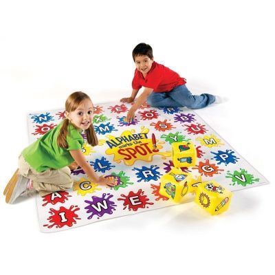 LER0394 Развивающая игрушка "Алфавит на ковре" (напольная, англ.яз.)