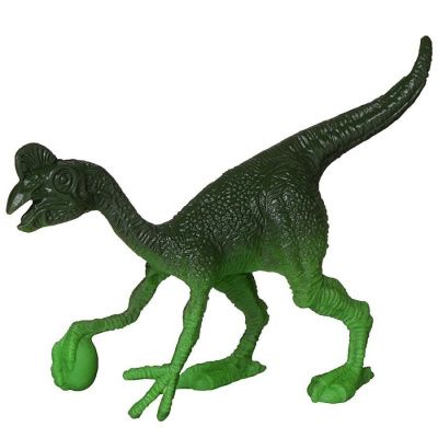 Набор игровой "Динозавры" (большой зеленый динозавр, 2 динозавра, детали для сборки динозавра, 2 пал