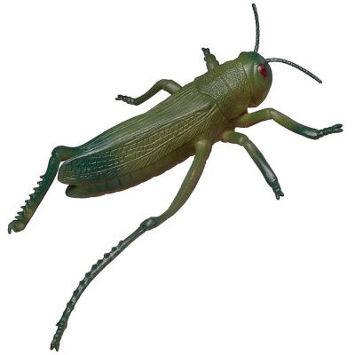 Фигурка гигантская насекомого "Кузнечик", на блистере