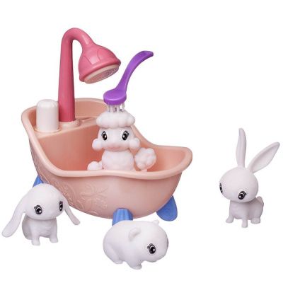 Набор для творчества Фигурки для раскраски "Любимые животные в ванне с душем''