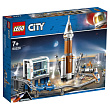 Конструктор LEGO City Space Port Ракета для запуска в далекий космос и пульт управления запуском
