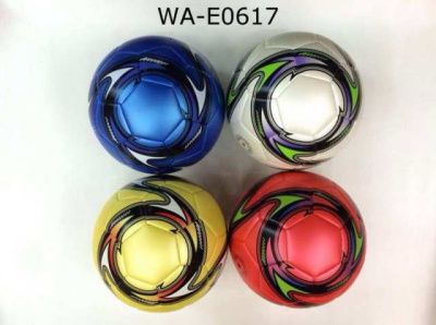 Мяч футбольный 22-23 см, 4 цвета в ассорт.