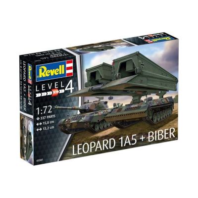 Танк Leopard 1A5 & Bridgelayer "Biber"