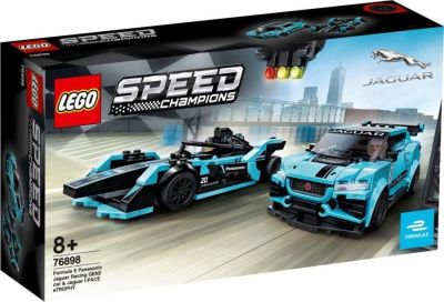 Конструктор LEGO Speed Champions Formula E Panasonic Jaguar Racing GEN2 car & Jaguar I-PACE eTROPHY
