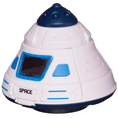 Набор "Покорители космоса. Капсула посадочная с фигуркой космонавта", со световыми эффектами коробка