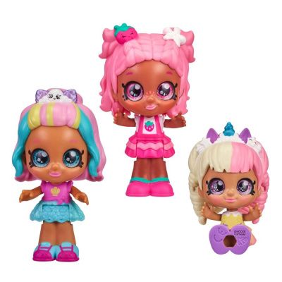 Кинди Кидс Игровой набор 3 мини-куклы. ТМ Kindi Kids