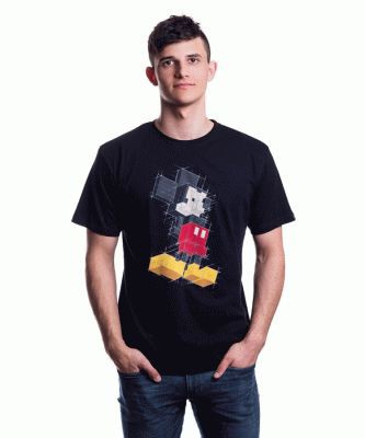 Disney Mickey Pixels футболка - S