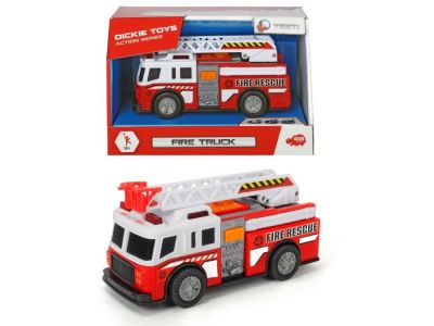 Пожарная машинка 15 см, свет, звук Dickie Toys 3302014