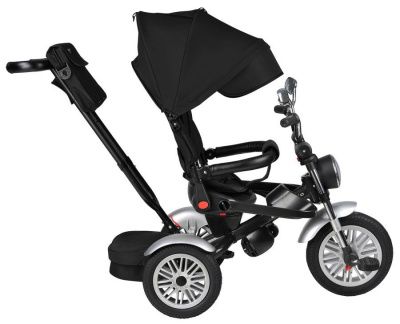 Детский трехколесный велосипед (2022) Farfello YLT-6189 Черный YLT-6189