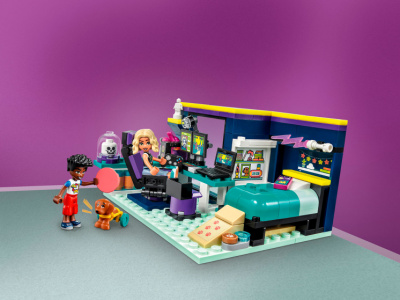 41755 Конструктор детский LEGO Friends Комната Новы, 179 деталей, возраст 6+