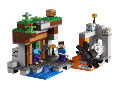 Конструктор LEGO Minecraft Заброшенная шахта 21166