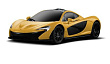 Машина р/у 1:24 McLaren P1, цвет жёлтый 27MHZ